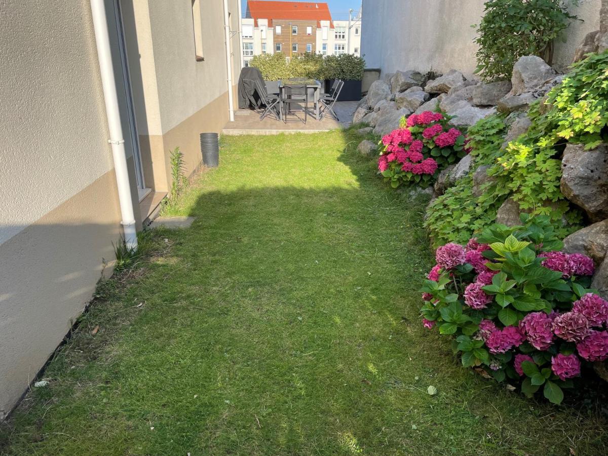 Villa Louise - Appartement Spacieux Proche Digue Avec Jardin Wimereux Luaran gambar
