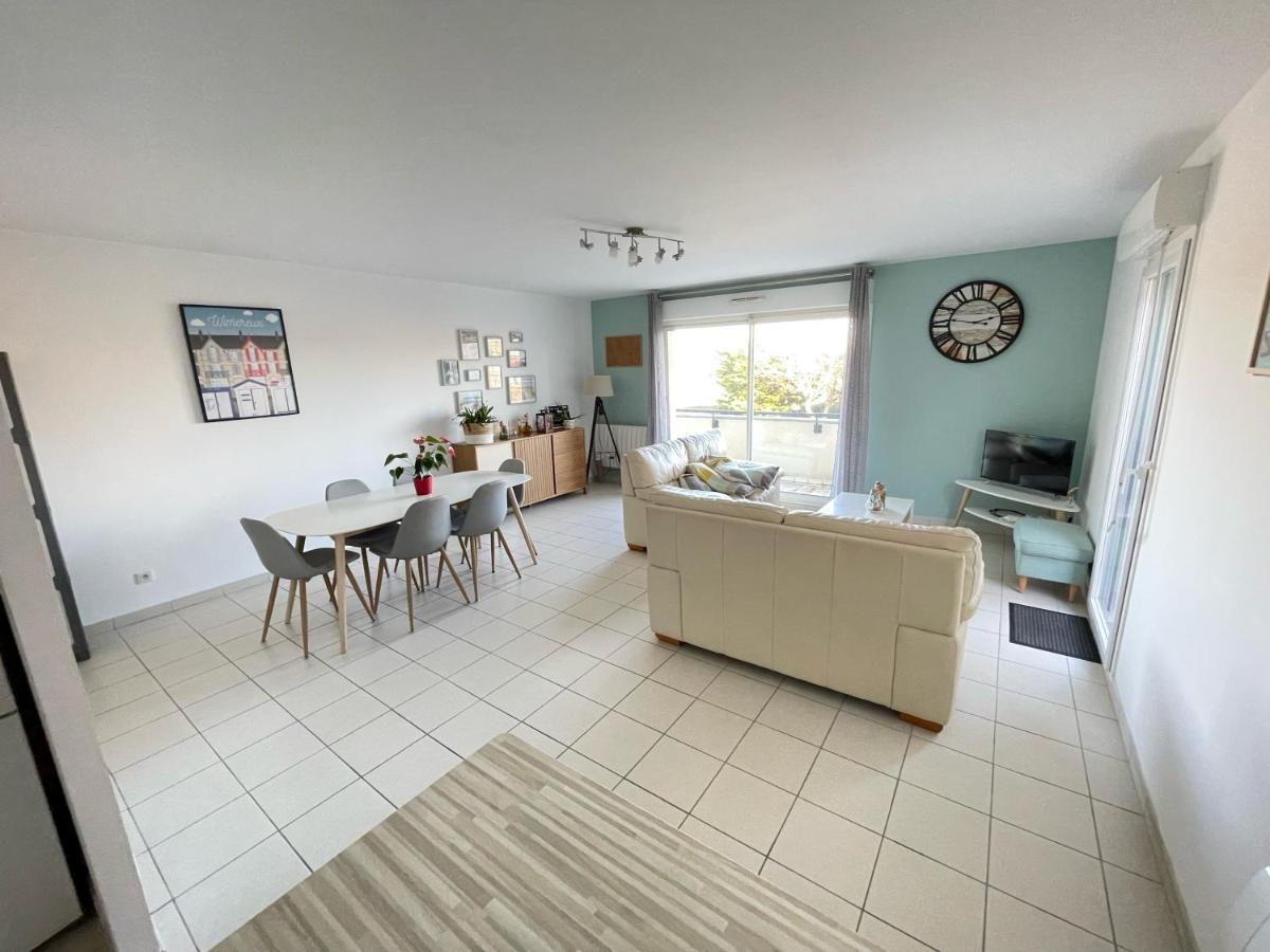 Villa Louise - Appartement Spacieux Proche Digue Avec Jardin Wimereux Luaran gambar