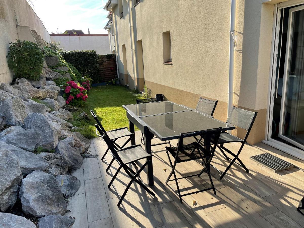 Villa Louise - Appartement Spacieux Proche Digue Avec Jardin Wimereux Luaran gambar